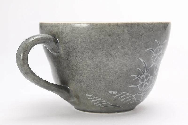 ARITA WARE USUZUMI SUMI HAJIKI AKIKUSAMON WAN-ZARA/ IMAEMON IMAIZUMI, 14TH GENERATION