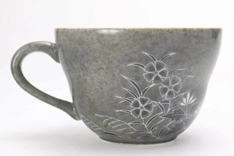 ARITA WARE USUZUMI SUMI HAJIKI AKIKUSAMON WAN-ZARA/ IMAEMON IMAIZUMI, 14TH GENERATION