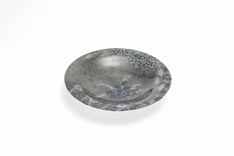 ARITA WARE USUZUMI SUMI HAJIKI AKIKUSAMON WAN-ZARA/ IMAEMON IMAIZUMI, 14TH GENERATION