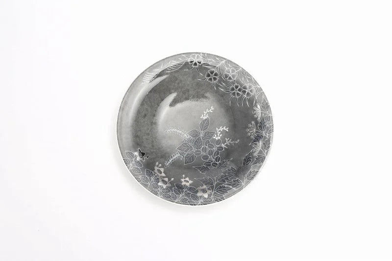 ARITA WARE USUZUMI SUMI HAJIKI AKIKUSAMON WAN-ZARA/ IMAEMON IMAIZUMI, 14TH GENERATION