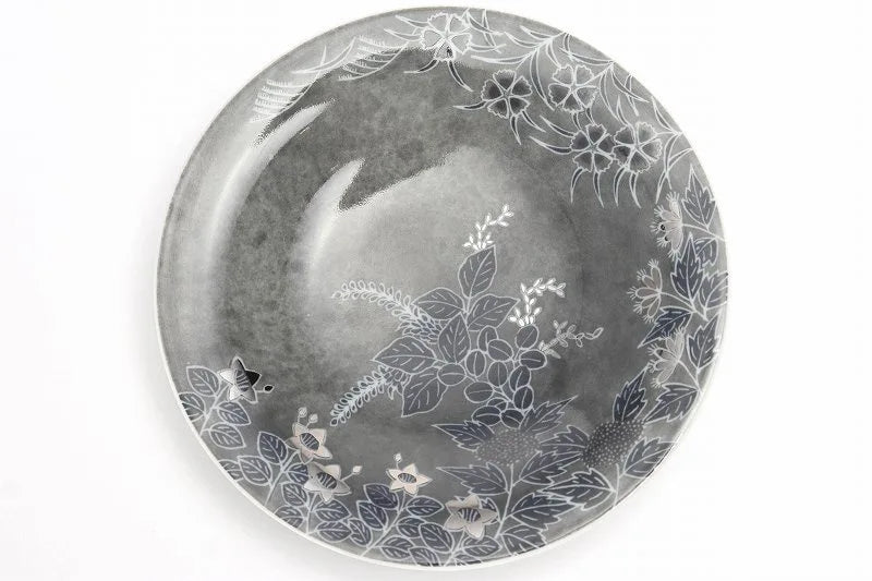 ARITA WARE USUZUMI SUMI HAJIKI AKIKUSAMON WAN-ZARA/ IMAEMON IMAIZUMI, 14TH GENERATION