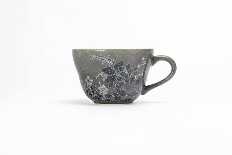 ARITA WARE USUZUMI SUMI HAJIKI AKIKUSAMON WAN-ZARA/ IMAEMON IMAIZUMI, 14TH GENERATION