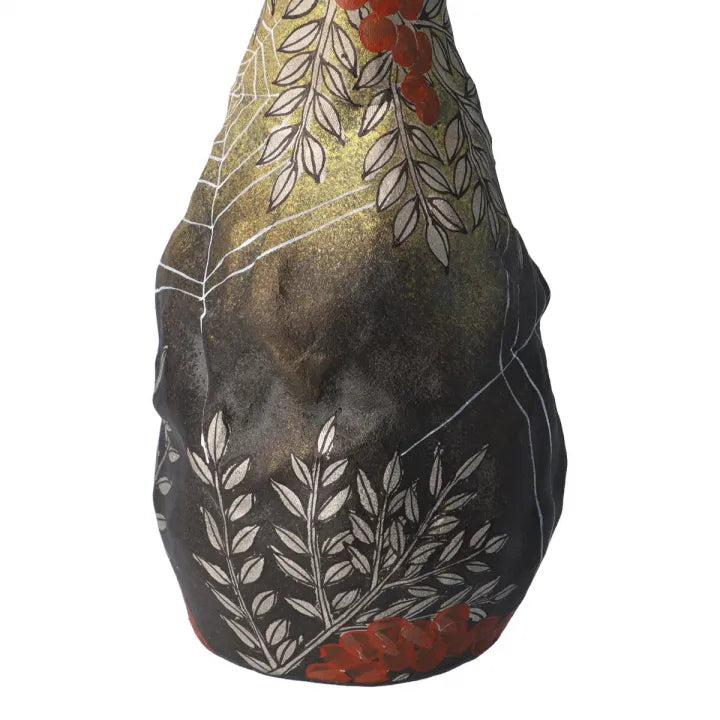 JAPANESE FLOWER VASE NANTEN DESIGN KUTANI /SAORI YAMAURA