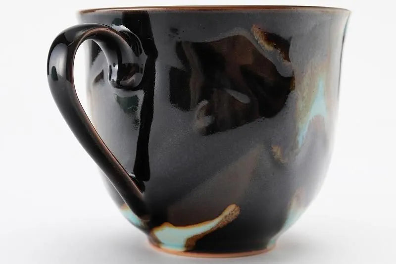 ARITA WARE COFFEE CUP “RYOKUIN” BY KYUSHUO/ SHINEMON KILN