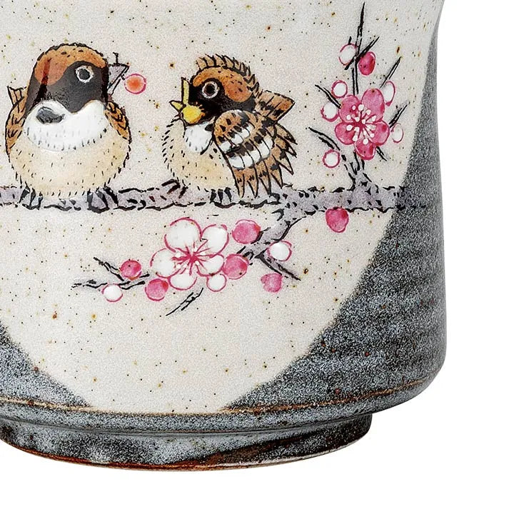 KUTANI WARE LARGE YUNOMI TEACUP – SPARROW DESIGN