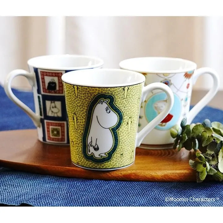 MOOMIN KUTANI WARE MUG CUP – SET OF 3 DESIGNS BY SEIKO KILN