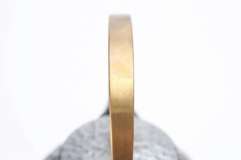 JAPANESE ARITA PORCELAIN SMALL TEAPOT – ANTIQUE SILVER HAMMERED FINISH BY RISOGAMA