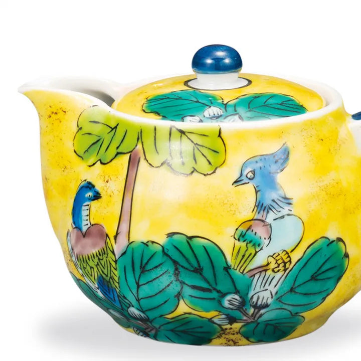 KUTANI WARE TEAPOT – YOSHIDAYA STYLE