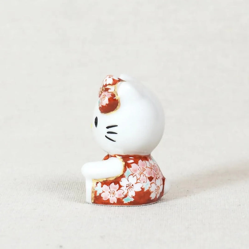 KUTANI WARE HELLO KITTY FIGURE / IKUMI SAWADA