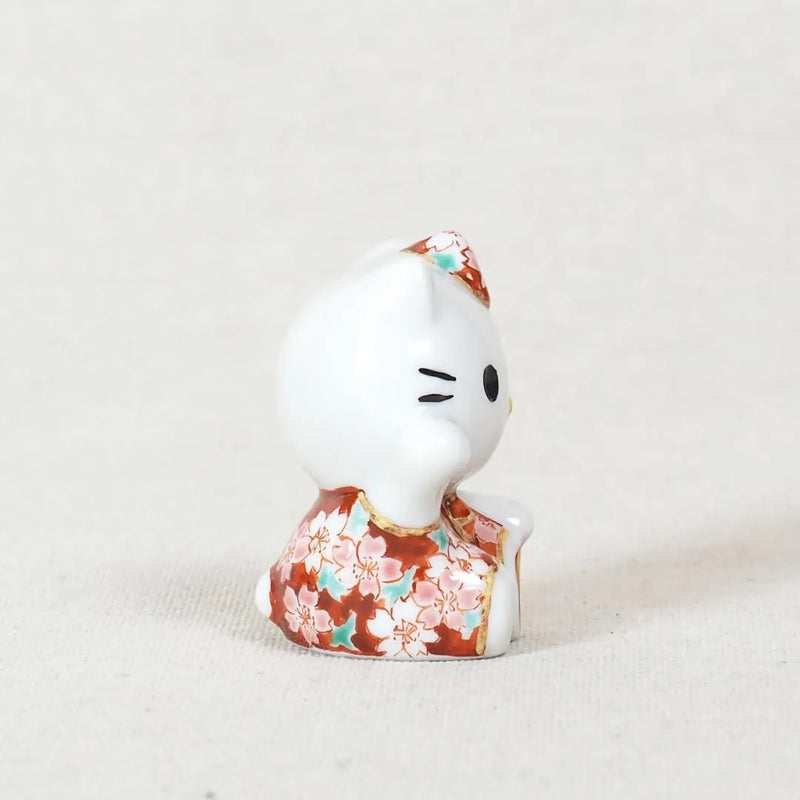 KUTANI WARE HELLO KITTY FIGURE / IKUMI SAWADA