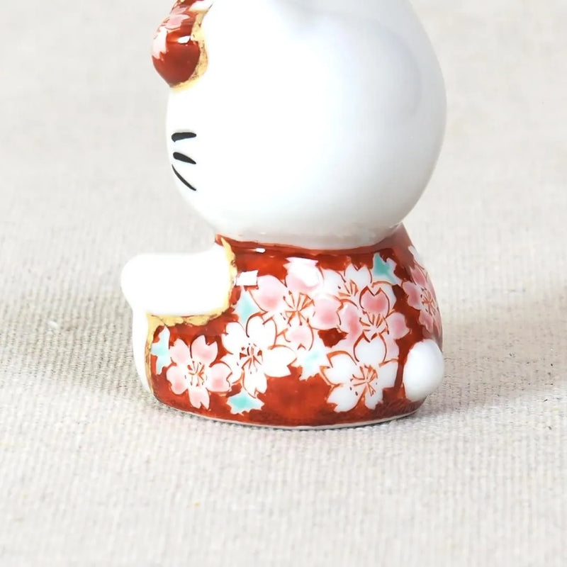KUTANI WARE HELLO KITTY FIGURE / IKUMI SAWADA