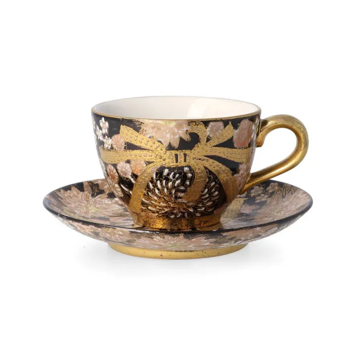 KUTANI WARE DEMITASSE CUP “KINSAI B” / YASOKICHI TOKUDA IV