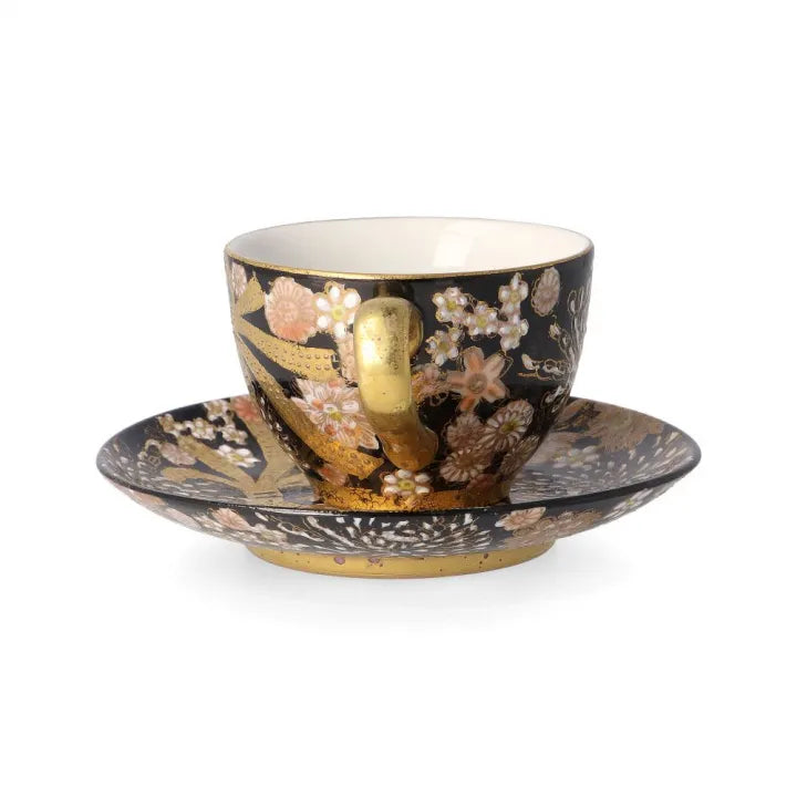 KUTANI WARE DEMITASSE CUP “KINSAI B” / YASOKICHI TOKUDA IV