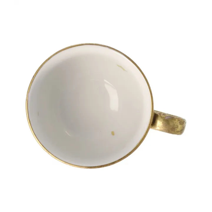 KUTANI WARE DEMITASSE CUP “KINSAI B” / YASOKICHI TOKUDA IV