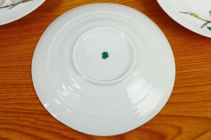 KUTANI WARE SET OF DEEP PLATES MEJIRO/SEIKOU KLIN