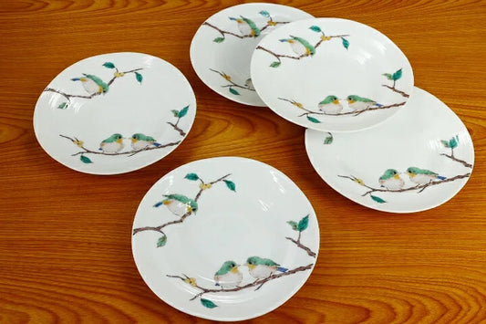 KUTANI WARE PLATE SET MEJIRO/SEIKOU KLIN