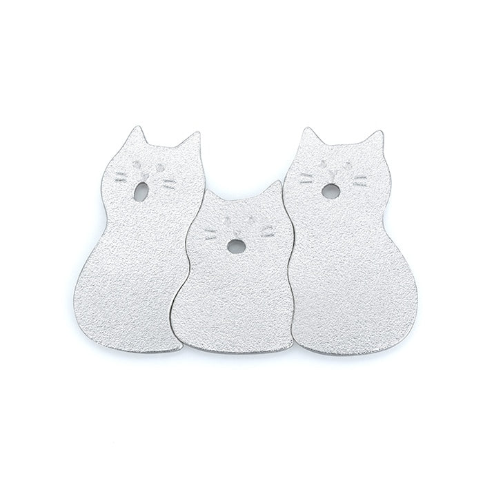 NOUSAKU CONNECTED CHOPSTICK REST - CAT - SET OF 3