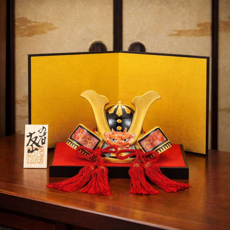 Kutani Ware Samurai Dolls