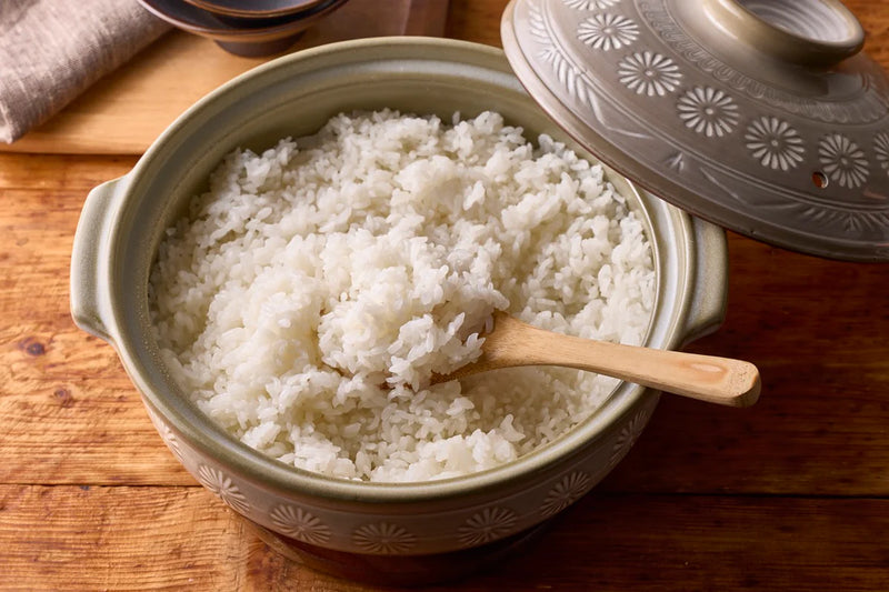 DONABE GINPO (JAPANESE CLAY POT) HANA MISHIMA – SIZE 7