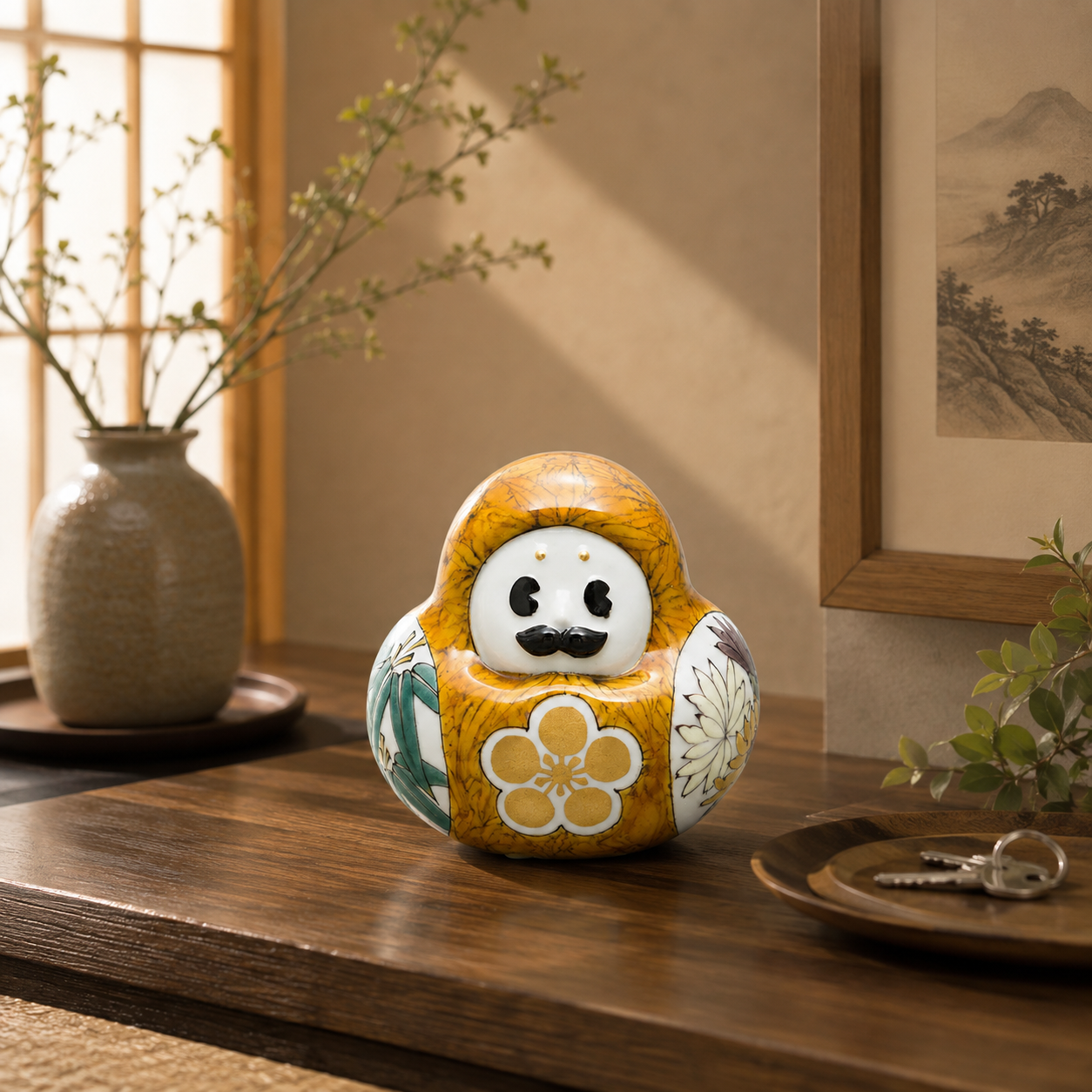 KUTANI WARE HYAKUMANSAN DARUMA SHIKUNSHI/YOSHIAKI YAMADA