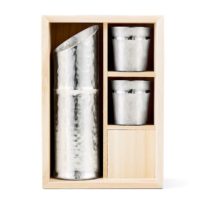 NOUSAKU BAMBOO-SHAPED SAKE SET