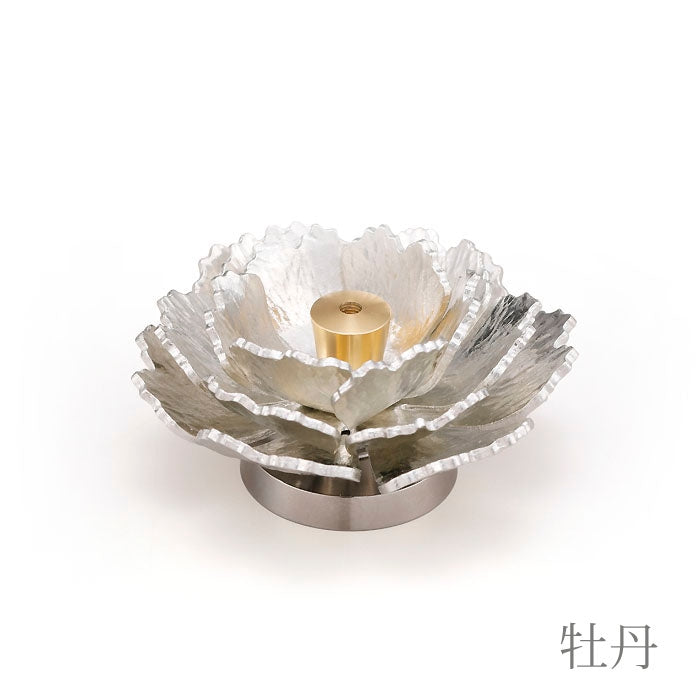 NOUSAKU INCENSE HOLDER – LOTUS & PEONY
