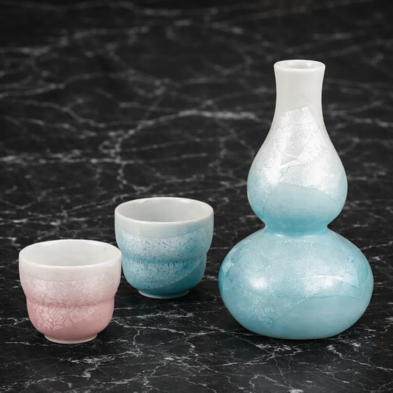 JAPANESE SAKE SET KUTANI GINSAI