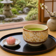 KUTANI WARE MATCHA BOWL CHAWAN SHIROCHIBU TESSEN