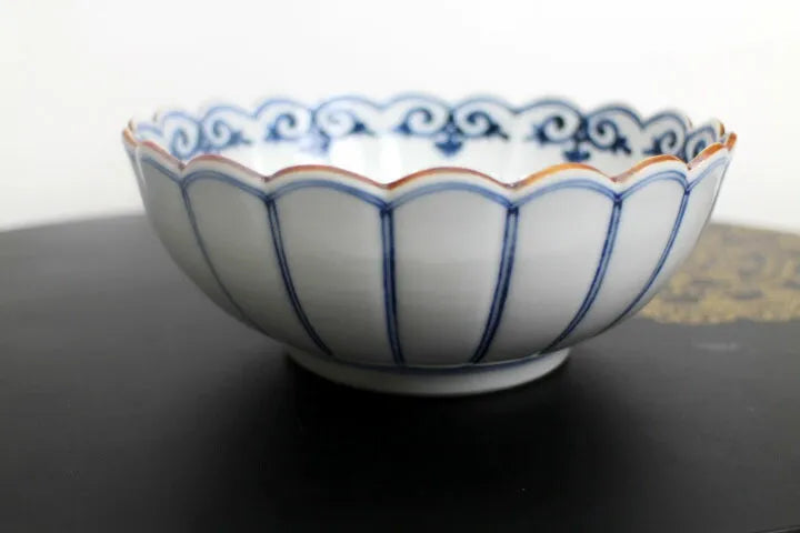 JAPANESE KUTANI WARE [IMPERIAL HOUSEHOLD PURVEYOR KILN] BOWL – BIRD DESIGN BY CHOZA YAMAMOTO