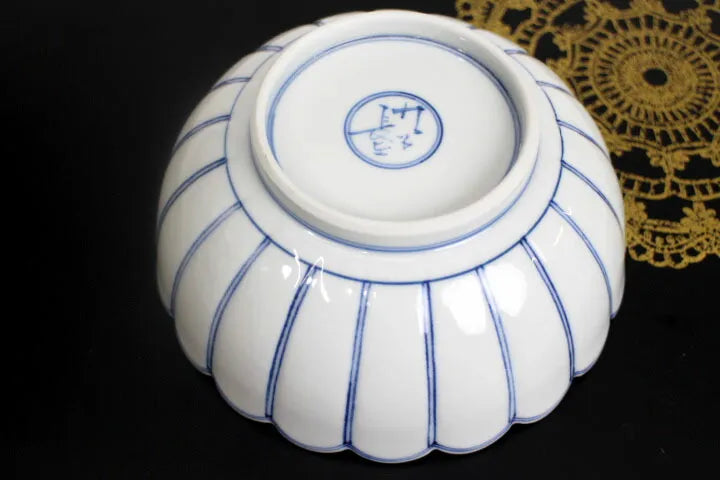 JAPANESE KUTANI WARE [IMPERIAL HOUSEHOLD PURVEYOR KILN] BOWL – BIRD DESIGN BY CHOZA YAMAMOTO
