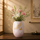 KUTANI WARE FLOWER VASE GINSAI CRANE
