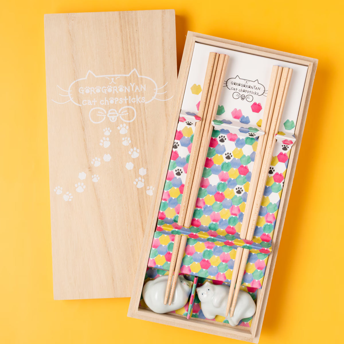 WAKASA-NURI GOROGORONYAN CAT CHOPSTICKS