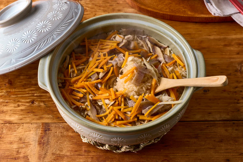 DONABE GINPO (JAPANESE CLAY POT) HANA MISHIMA – SIZE 9