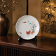 ARITA WARE 4.5-INCH DECORATIVE PLATE “MILLET AND QUAIL” – KAKIEMON KILN