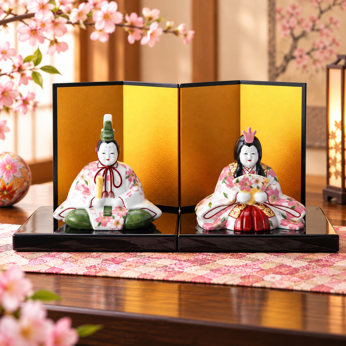 KUTANI WARE HINA DOLLS “MORI”