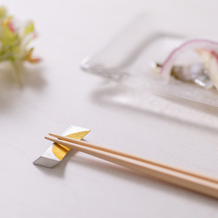 NOUSAKU MOON CHOPSTICK RESTS – GOLD LEAF SET OF 5