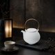 ARITA PORCELAIN WHITE PORCELAIN BLAST TEAPOT (LARGE) – RISOGAMA KILN