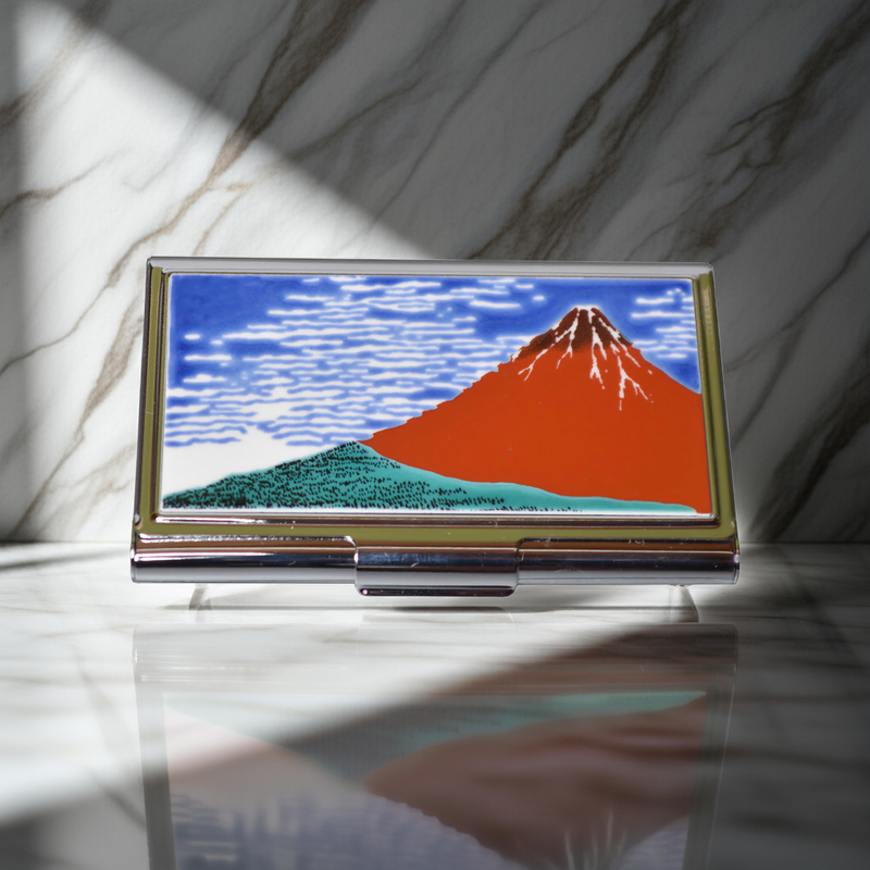 KUTANI JAPANESE CARD CASE AKA FUJI /SEIKOU KLIN