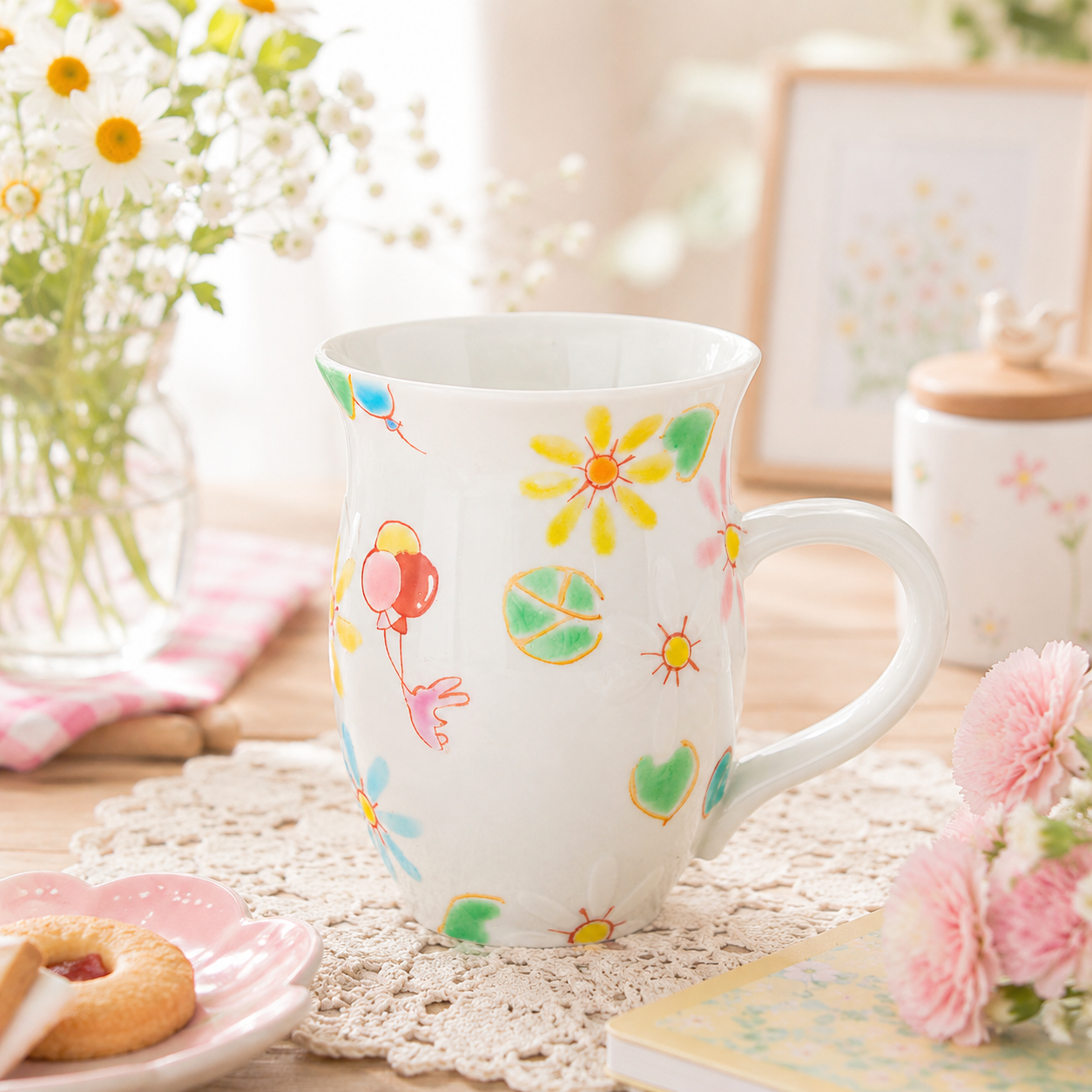 KUTANI WARE MUG CUP “HIDAMARI” / GINSYHUU KILN