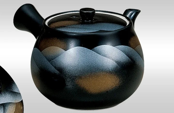 JAPANESE KUTANI PORCELAIN TEA SET WITH LID – RENZAN MOTIF