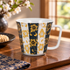 KUTANI WARE MUG TESSEN (CLEMATIS) DESIGN