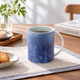ARITA WARE COSMOS BLAST FINE RIBBED MUG/ RISO KILN