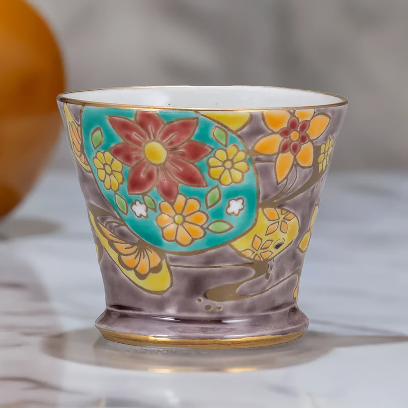 BIZAN KLIN KUTANI JAPANESE MUG CUP UMIGAME