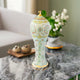 KIRAMEKI SAIMON KUTANI JAPANESE FLOWER VASE / KYOUKA MINAMI