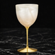 JAPANESE WINE GLASS KUTANI GINSAI ORANGE