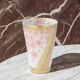 JAPANESE KUTANI TUMBLER - KINRANDE CHERRY BLOSSOM CREST/YOSHINORI FUKUDA