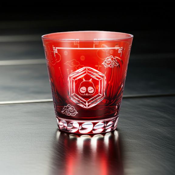 RANMA 1/2 EDO KIRIKO GLASS – JAPANESE ANIME COLLABORATION