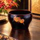 WAJIMA LACQUERWARE GUINOMI TAME-NURI IVY MAKI-E
