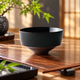 YAMANAKA LACQUERWARE MISARAKU BOWL BLACK