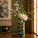 JAPANESE FLOWER VASE KUTANI (YOSHIDAYA STYLE) KINKEI DESIGNS
